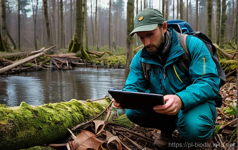 생물다양성 보전 분야 연봉 협상 - A diverse group of five environmental professionals, men and women aged 25-50, are actively engaged ...